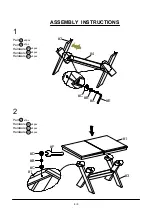 Preview for 8 page of Furniture of America Liberta CM3776T Assembly Instructions Manual