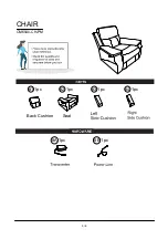 Preview for 5 page of Furniture of America Lila CM6540-CH-PM Assembly Instructions Manual