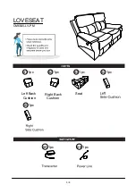 Preview for 5 page of Furniture of America Lila CM6540-LV-PM Assembly Instructions Manual