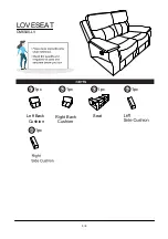 Preview for 5 page of Furniture of America Lila CM6540-LV Assembly Instructions Manual