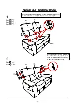 Preview for 7 page of Furniture of America Lila CM6540-LV Assembly Instructions Manual