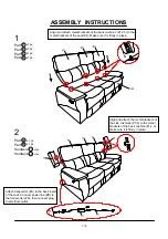 Preview for 7 page of Furniture of America Lila CM6540-SF-PM Assembly Instructions Manual