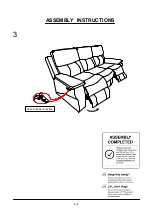 Preview for 8 page of Furniture of America Lila CM6540-SF-PM Assembly Instructions Manual