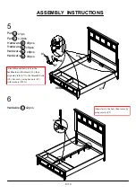 Preview for 9 page of Furniture of America Lillian FOA7925Q Assembly Instructions Manual