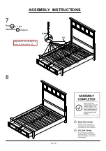 Preview for 10 page of Furniture of America Lillian FOA7925Q Assembly Instructions Manual