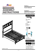 Preview for 11 page of Furniture of America Lillian FOA7925Q Assembly Instructions Manual