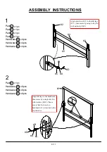 Preview for 18 page of Furniture of America Lillian FOA7925Q Assembly Instructions Manual