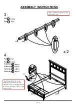 Preview for 19 page of Furniture of America Lillian FOA7925Q Assembly Instructions Manual