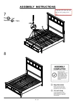 Preview for 21 page of Furniture of America Lillian FOA7925Q Assembly Instructions Manual