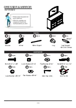 Preview for 5 page of Furniture of America Litchville CM7383D&M Assembly Instructions Manual