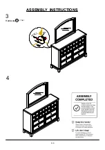 Preview for 8 page of Furniture of America Litchville CM7383D&M Assembly Instructions Manual