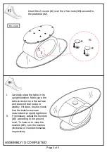 Preview for 5 page of Furniture of America Lodia CM4825-C Assembly Instructions