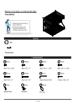 Preview for 6 page of Furniture of America Lodida FOA-BK653 Assembly Instructions Manual