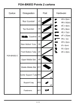 Preview for 8 page of Furniture of America Lodida FOA-BK653 Assembly Instructions Manual