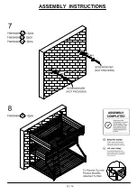 Preview for 12 page of Furniture of America Lodida FOA-BK653 Assembly Instructions Manual