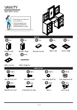 Preview for 5 page of Furniture of America Loraine CM7195V Assembly Instructions Manual