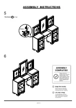 Preview for 9 page of Furniture of America Loraine CM7195V Assembly Instructions Manual