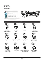 Preview for 5 page of Furniture of America Lynette CM6345 Assembly Instructions Manual