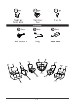 Preview for 6 page of Furniture of America Lynette CM6345 Assembly Instructions Manual