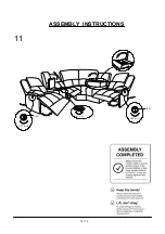 Preview for 12 page of Furniture of America Lynette CM6345 Assembly Instructions Manual