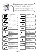 Preview for 9 page of Furniture of America Lysandra CM7663CK Assembly Instructions Manual