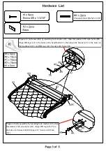 Preview for 17 page of Furniture of America Lysandra CM7663CK Assembly Instructions Manual