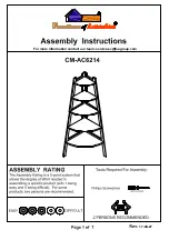 Preview for 1 page of Furniture of America Lyss CM-AC6214 Assembly Instructions Manual