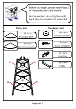 Preview for 4 page of Furniture of America Lyss CM-AC6214 Assembly Instructions Manual