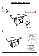 Preview for 8 page of Furniture of America Macedo FOA3779PT Assembly Instructions Manual