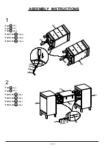 Preview for 8 page of Furniture of America Madonna CM-DK824 Assembly Instructions Manual