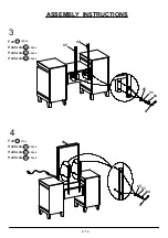 Preview for 9 page of Furniture of America Madonna CM-DK824 Assembly Instructions Manual