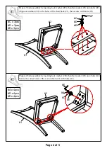 Preview for 4 page of Furniture of America Maegan CM3152SC-2PK Assembly Instructions