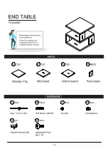 Preview for 5 page of Furniture of America Majken FOA4496E Assembly Instructions Manual