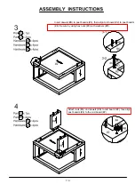 Preview for 7 page of Furniture of America Majken FOA4496E Assembly Instructions Manual