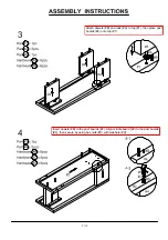 Preview for 7 page of Furniture of America Majken FOA4496S Assembly Instructions Manual