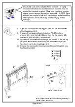 Preview for 4 page of Furniture of America Mandeville CM7986Q Assembly Instructions Manual