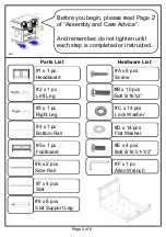 Preview for 9 page of Furniture of America Mandeville CM7986Q Assembly Instructions Manual