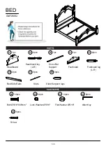 Preview for 5 page of Furniture of America Mandura CM7260Q Assembly Instructions Manual