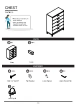 Preview for 5 page of Furniture of America Manvel CM7867-C Assembly Instructions Manual