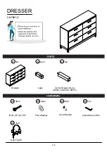 Preview for 5 page of Furniture of America Manvel CM7867D Assembly Instructions Manual