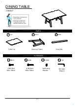 Preview for 5 page of Furniture of America Mapleton CM3484T Manual