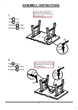 Preview for 6 page of Furniture of America Mapleton CM3484T Manual