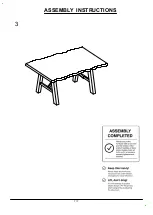 Preview for 7 page of Furniture of America Mapleton CM3484T Manual