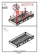 Preview for 5 page of Furniture of America Marci CM-BK630-TR Assembly Instructions