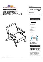 Furniture of America Margaux CM-AC6265 Assembly Instructions Manual preview