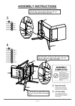 Предварительный просмотр 8 страницы Furniture of America Margaux CM-AC6265 Assembly Instructions Manual