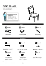 Preview for 5 page of Furniture of America Marla FOA3785SC-2PK Assembly Instructions Manual