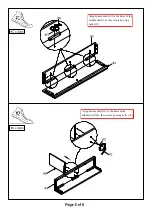 Preview for 5 page of Furniture of America Marlee CM7651BKF Assembly Instructions Manual