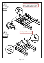 Preview for 7 page of Furniture of America Marlee CM7651BKF Assembly Instructions Manual