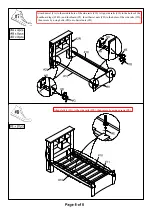 Preview for 8 page of Furniture of America Marlee CM7651BKF Assembly Instructions Manual